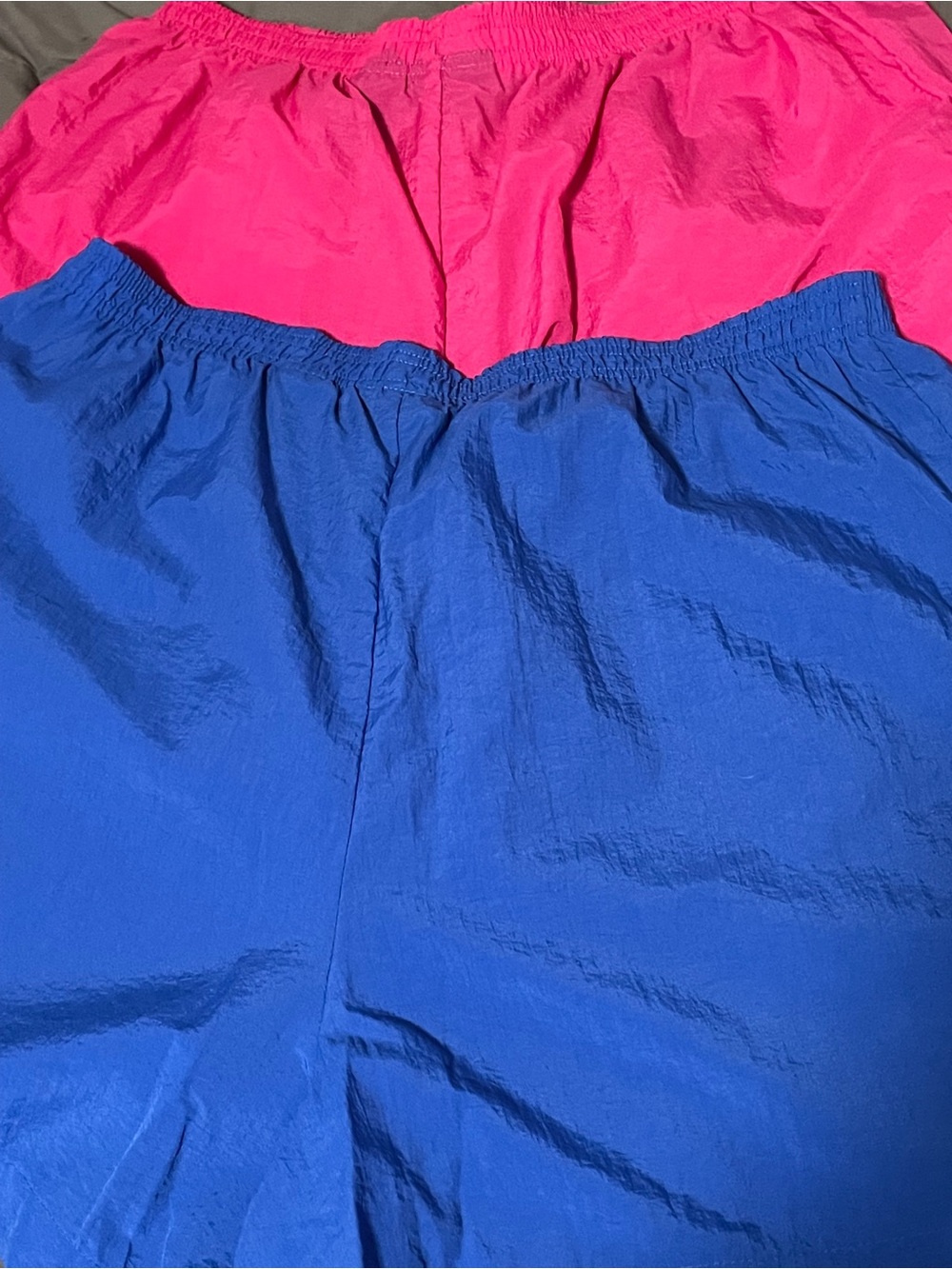 Catalina women’s Elastic Waist Shorts - Blue and Pink, 18w/20w. Like new, Nylon - Picture 3 of 6